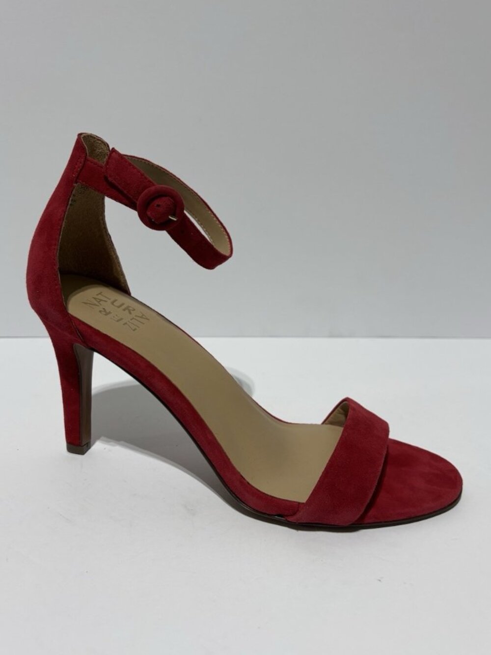 Naturalizer Women’s Kinsley Red Ankle Strap Sandals, Size 10 M